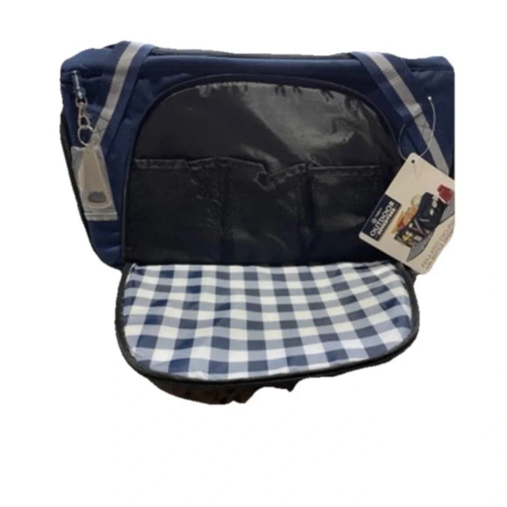 Torelli‎ Outdoor Adventure Insulated Excursion Picnic Trip Bag Blue 19.5x11x11